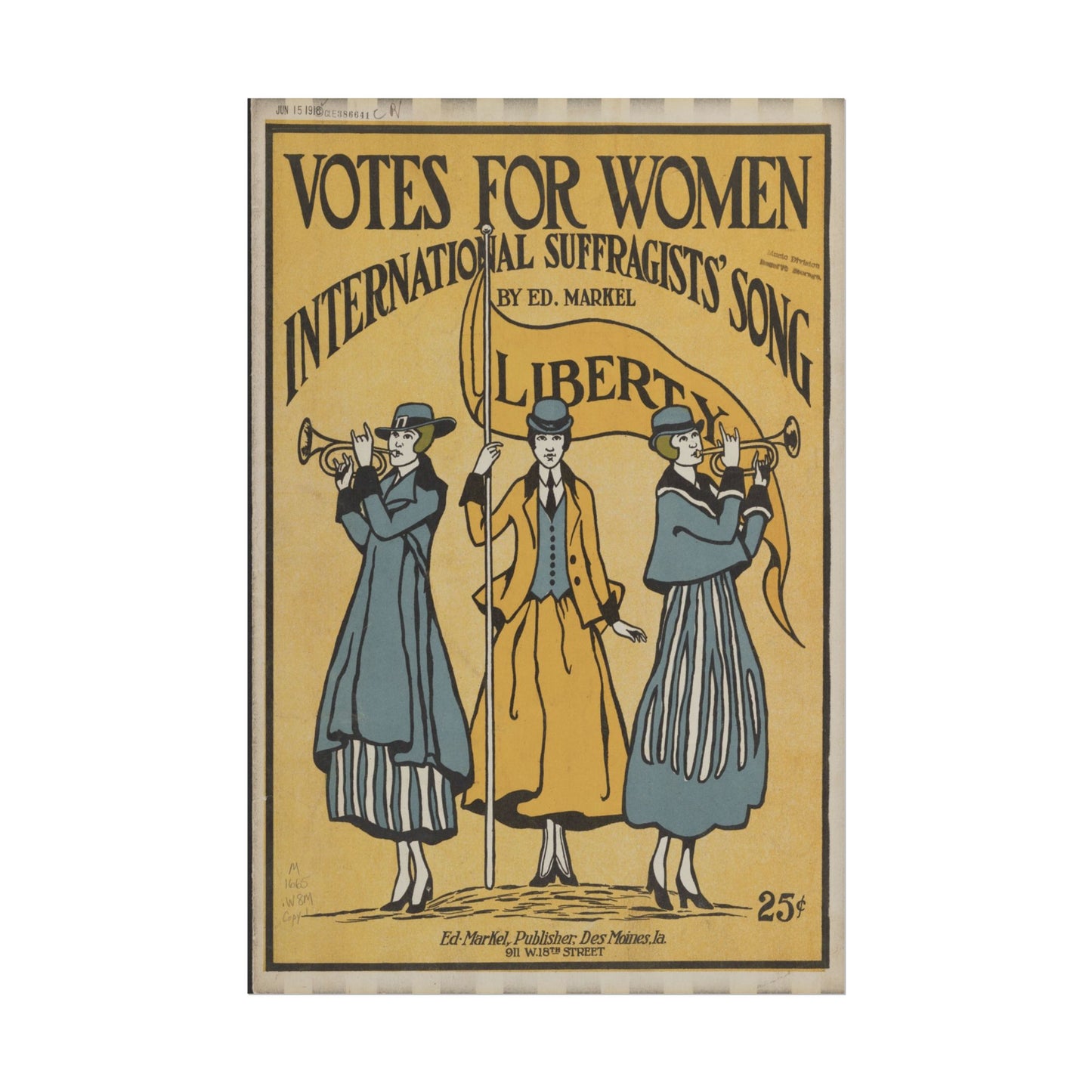 Votes for Women poster by Alphonse Mucha - 24x36 inch wall art