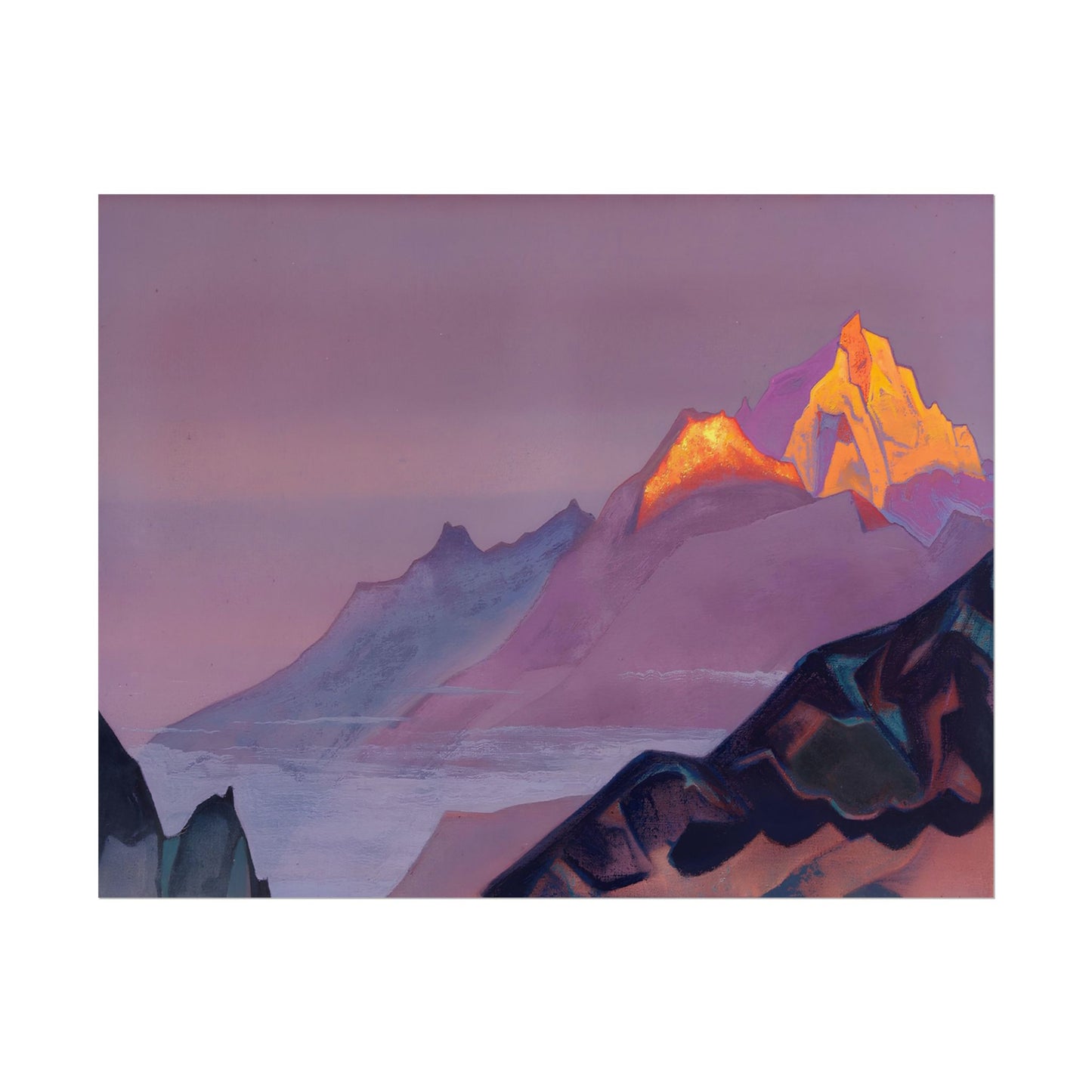 Path to Shambhala poster by Nicholas Roerich - 11x14 inch print