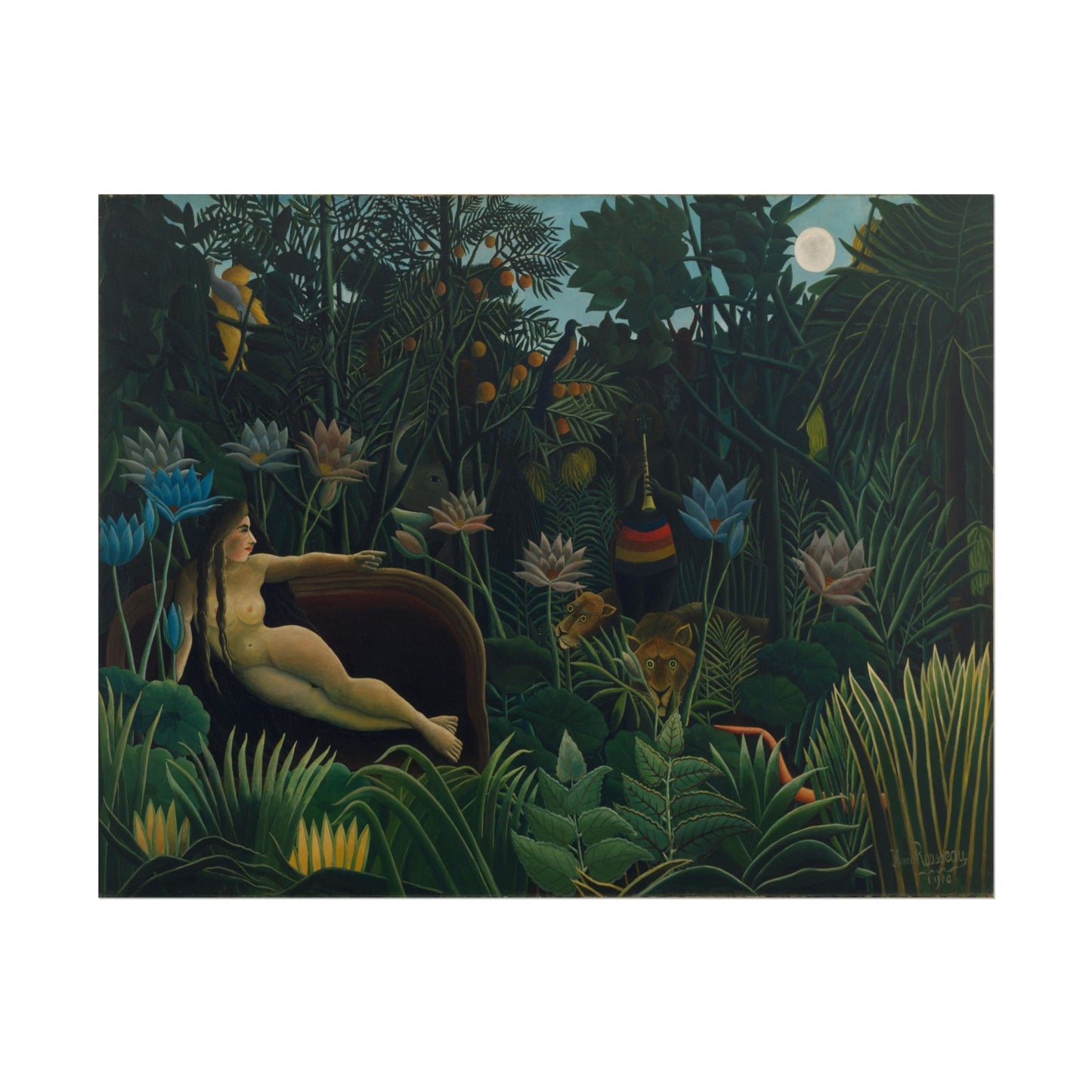 The Dream poster by Henri Rousseau - 11x14 inch print