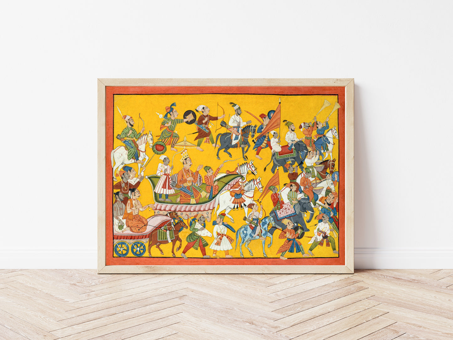 King Dasaratha and Retinue