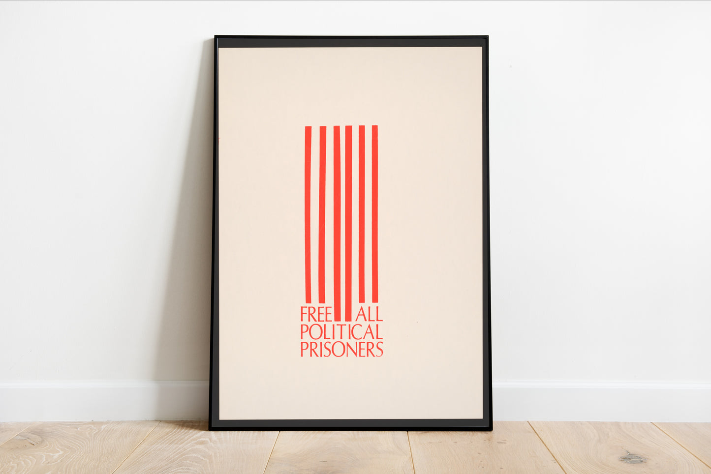 Free All Political Prisoners Poster (1970)