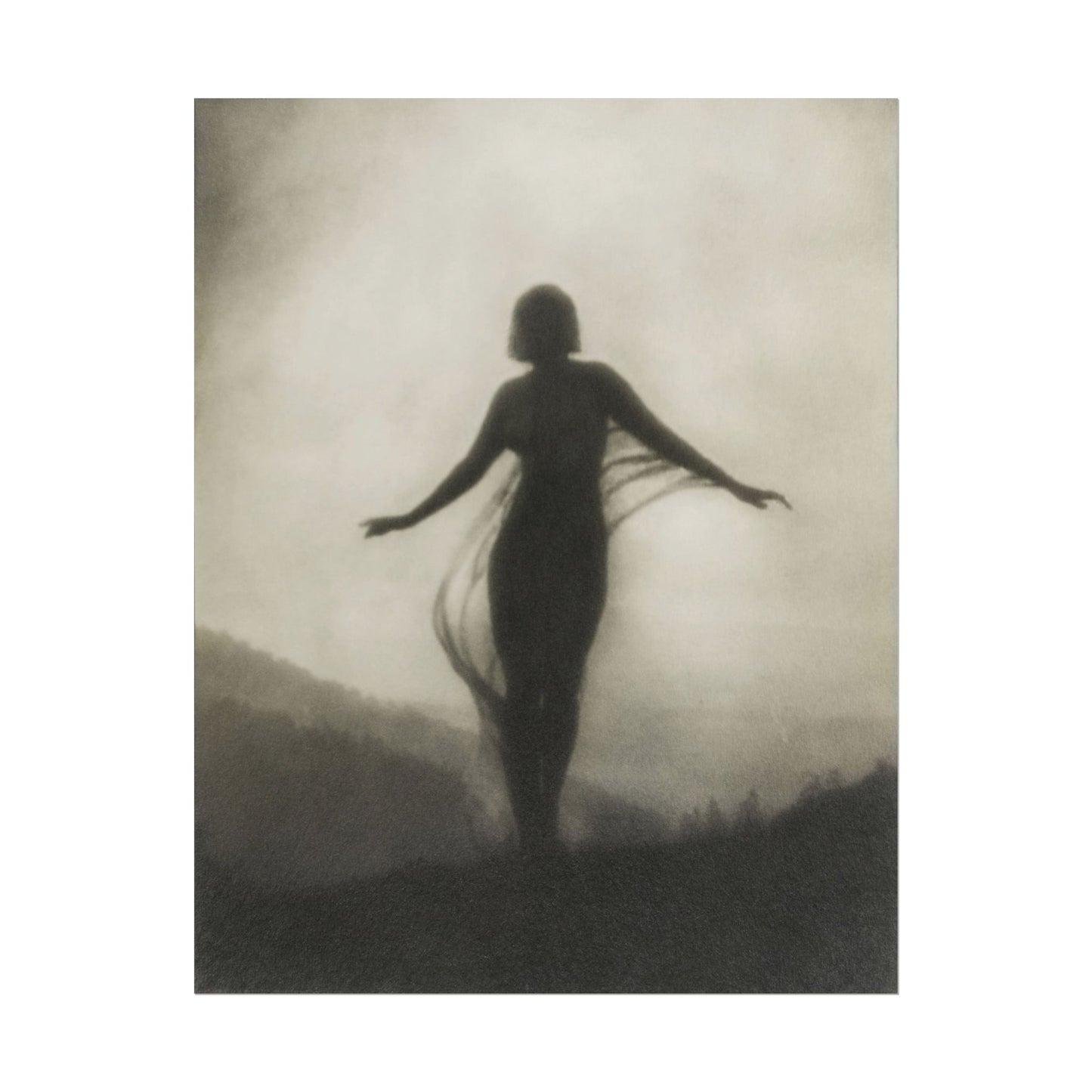 The Breeze poster by Anne Brigman - 11x14 inch print