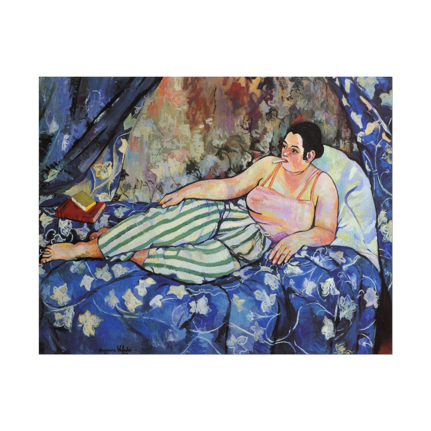 The Blue Room poster by Suzanne Valadon - 11x14 inch print
