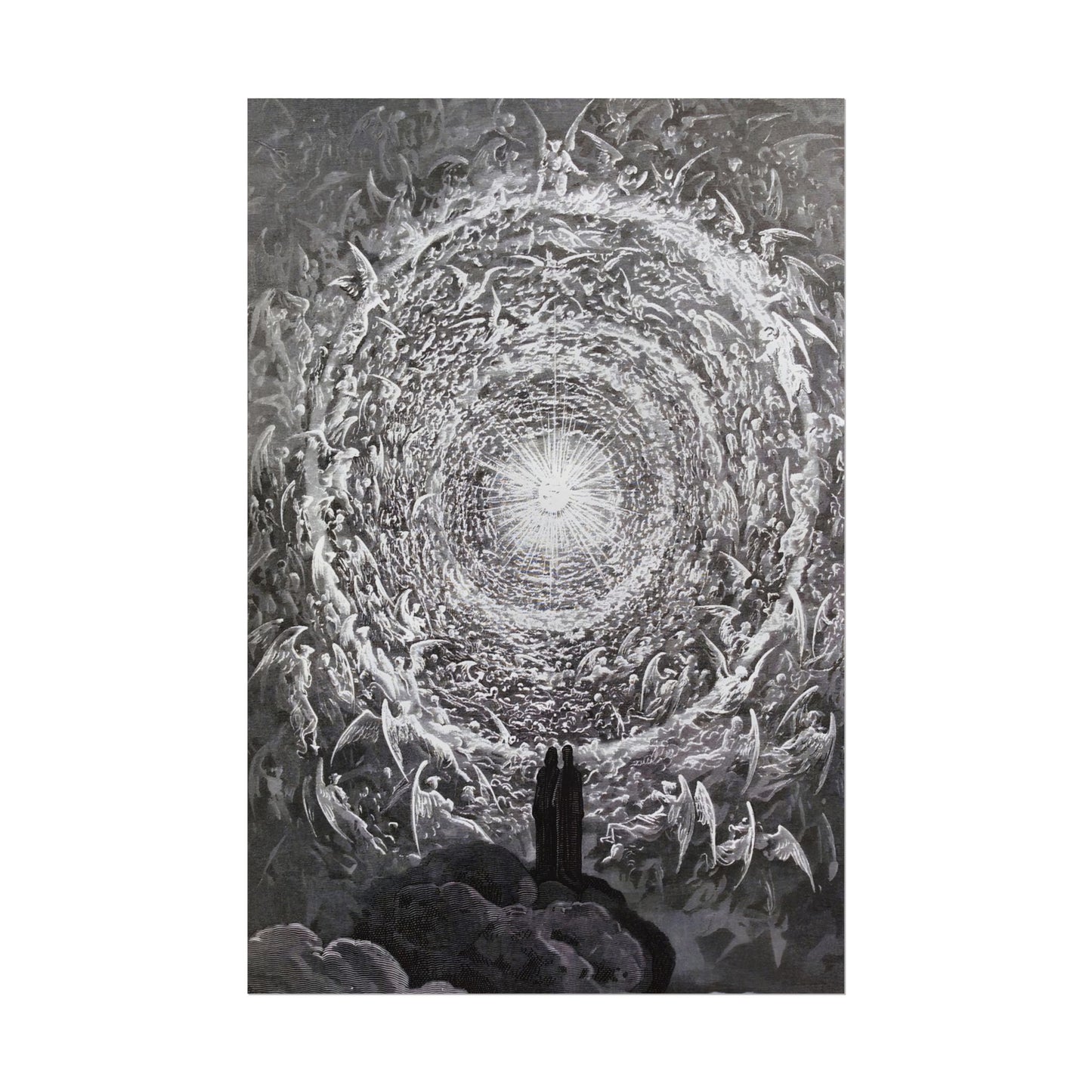 The White Rose poster by Gustave Dore - 20x30 inch poster print