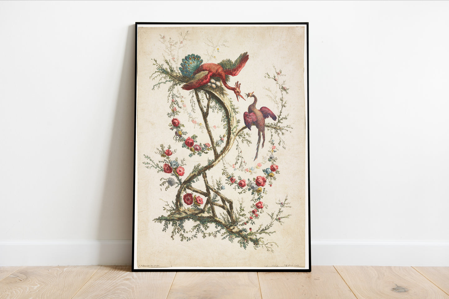 Chinoiserie Flowers and Birds