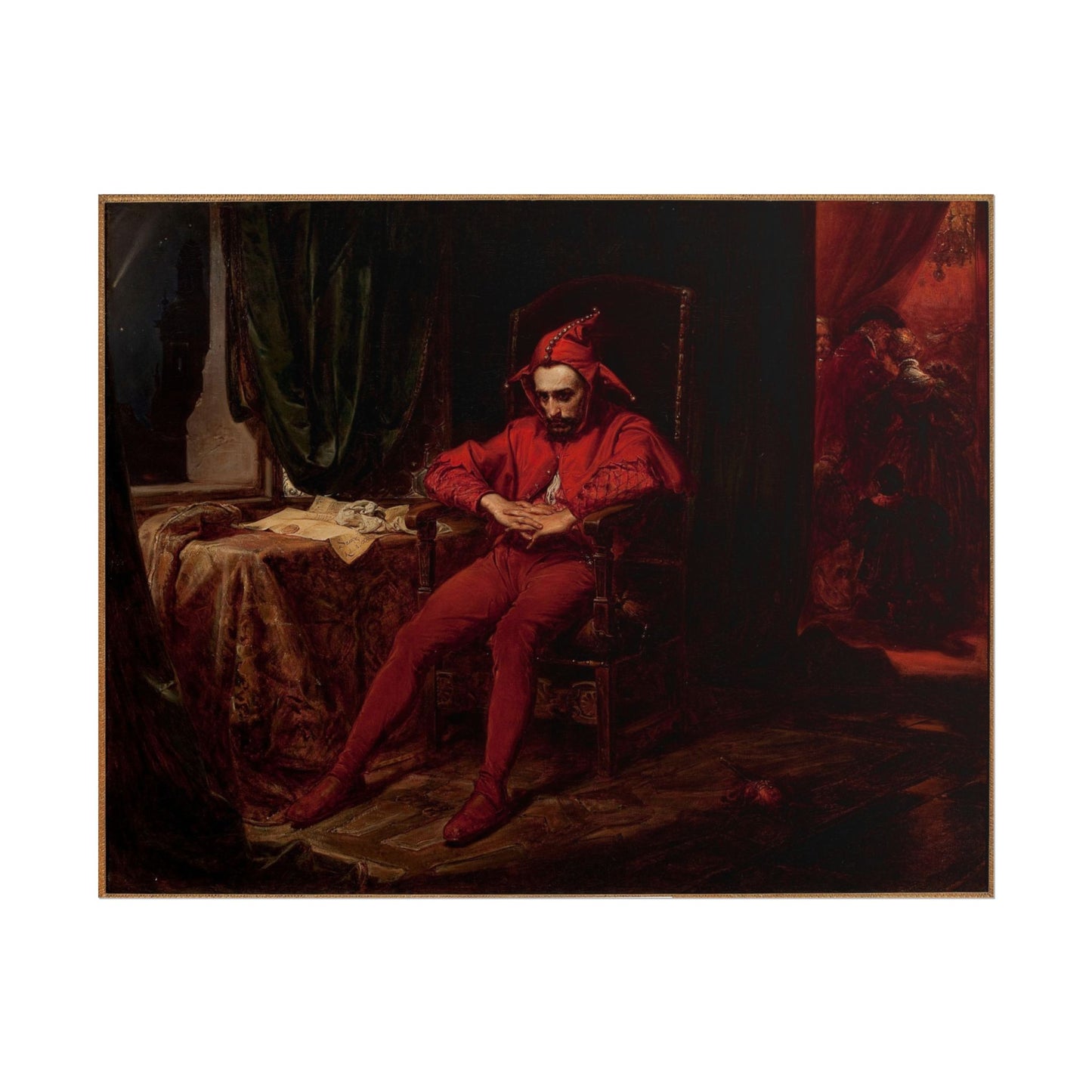 Stanczyk poster by Jan Matejko - 11x14 inch print