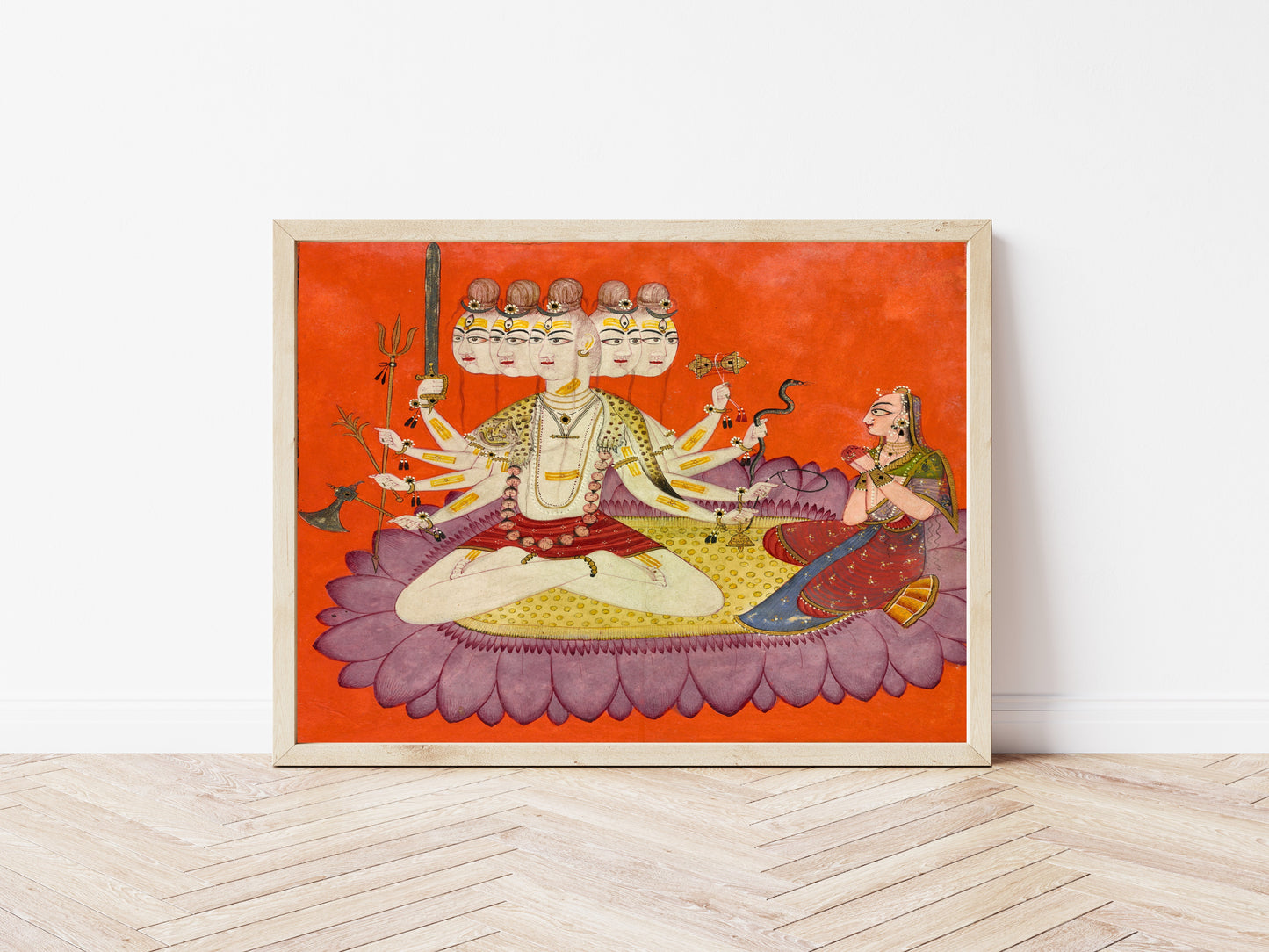 Sadashiva Worshipped