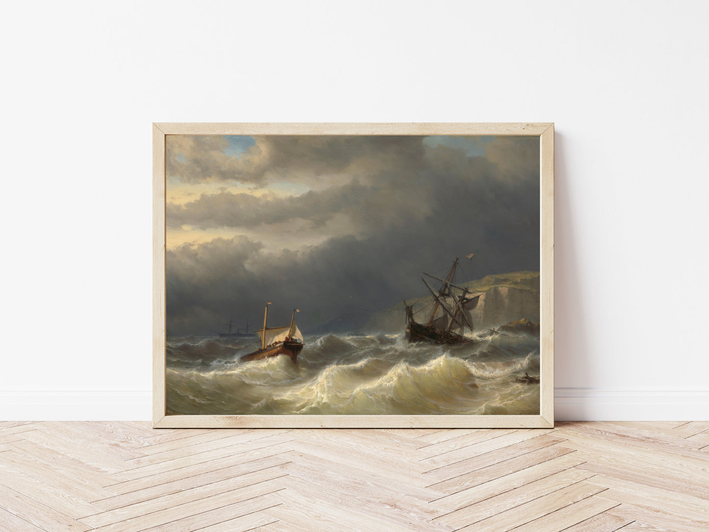 Vintage Marine Seascape