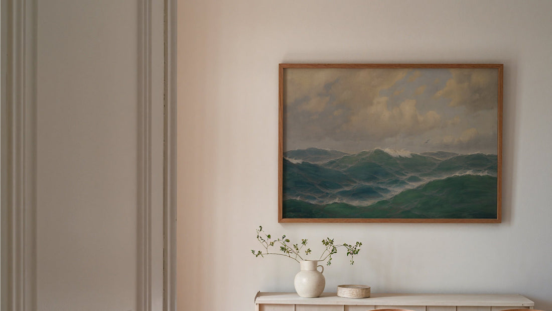 Vintage Marine Seascape Prints for Nautical Wall Art