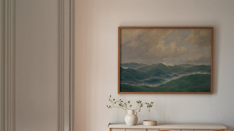 Vintage Marine Seascape Prints for Nautical Wall Art