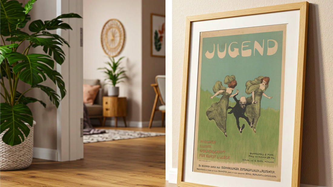 The Beauty of Vintage Magazine Cover Prints in Modern Interiors