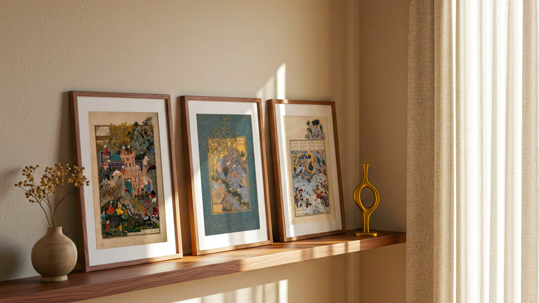 Legendary Persian Miniature Art Prints for Your Walls