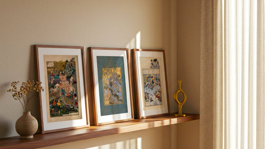 Legendary Persian Miniature Art Prints for Your Walls