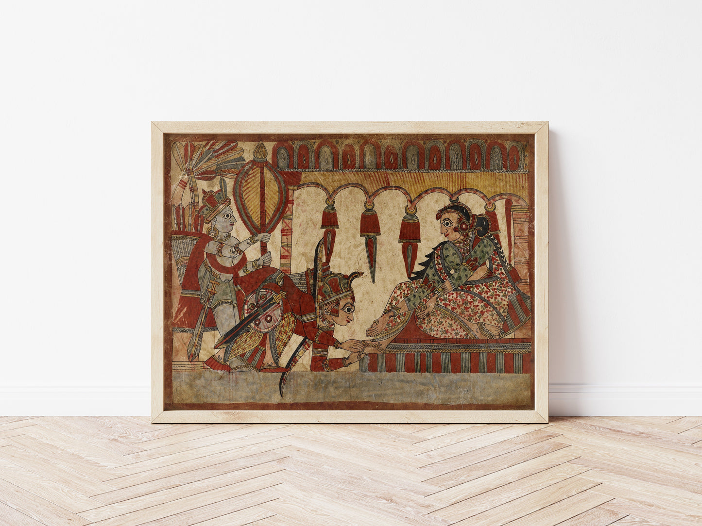 Abhimanyu Greets his Mother