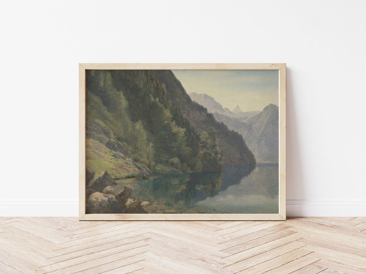 Wooded Shore at the King Lake