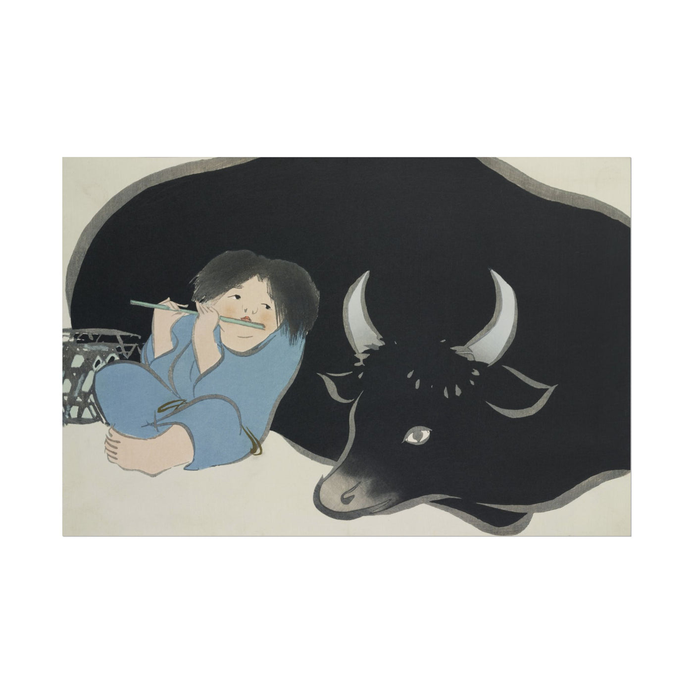 Flute Player from Momoyogusa 18″×12″