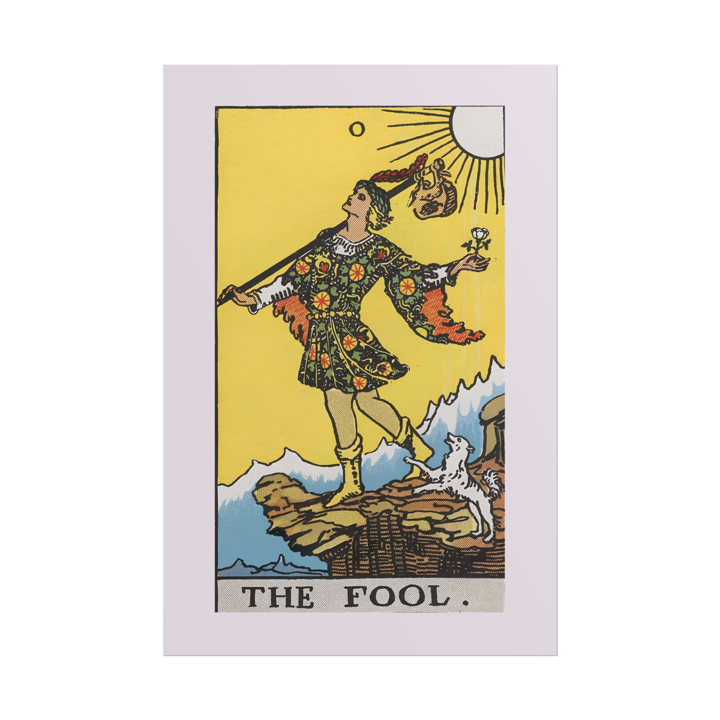 The Fool - Tarot Card 12×18