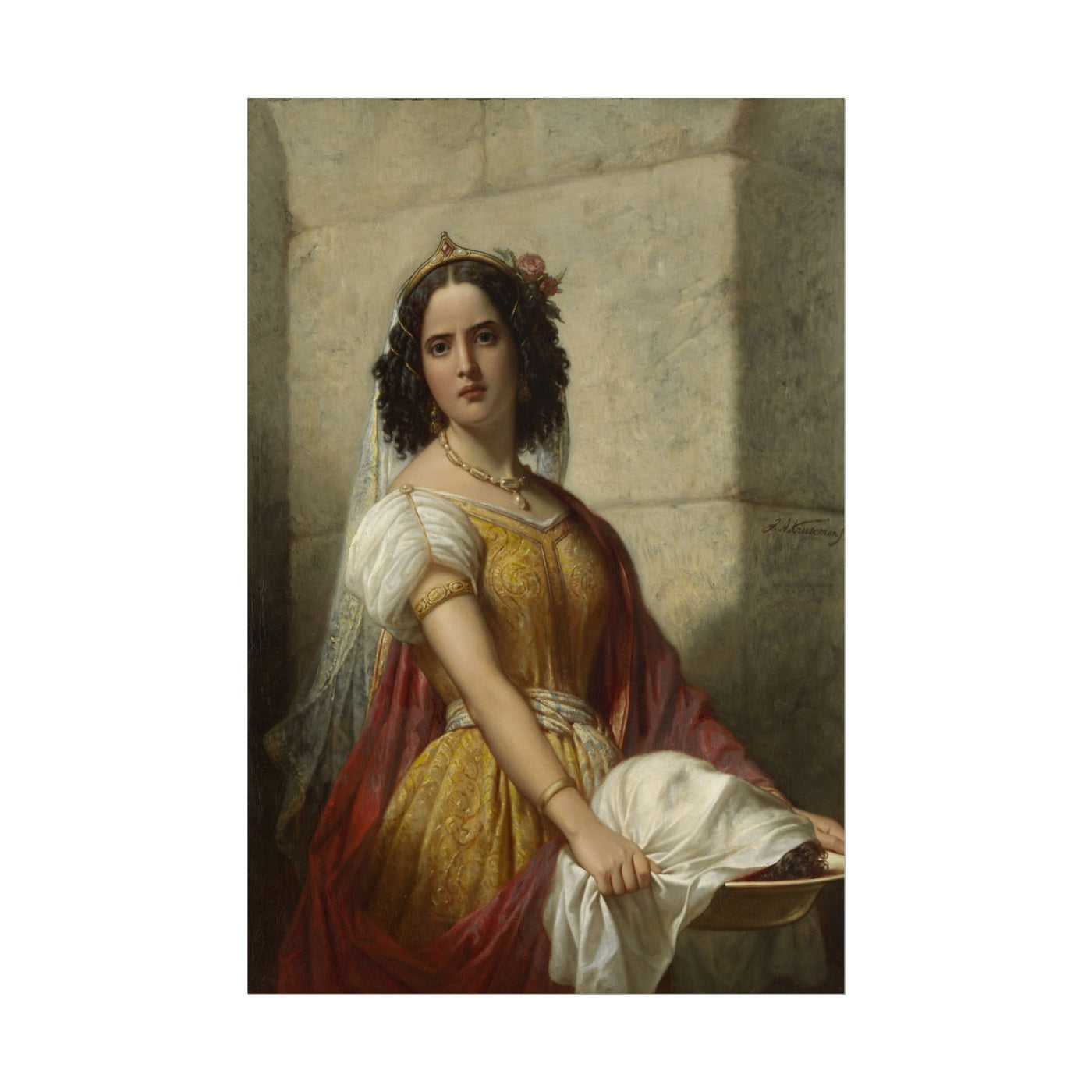 Salome with the Head of John the Baptist 12″×18″