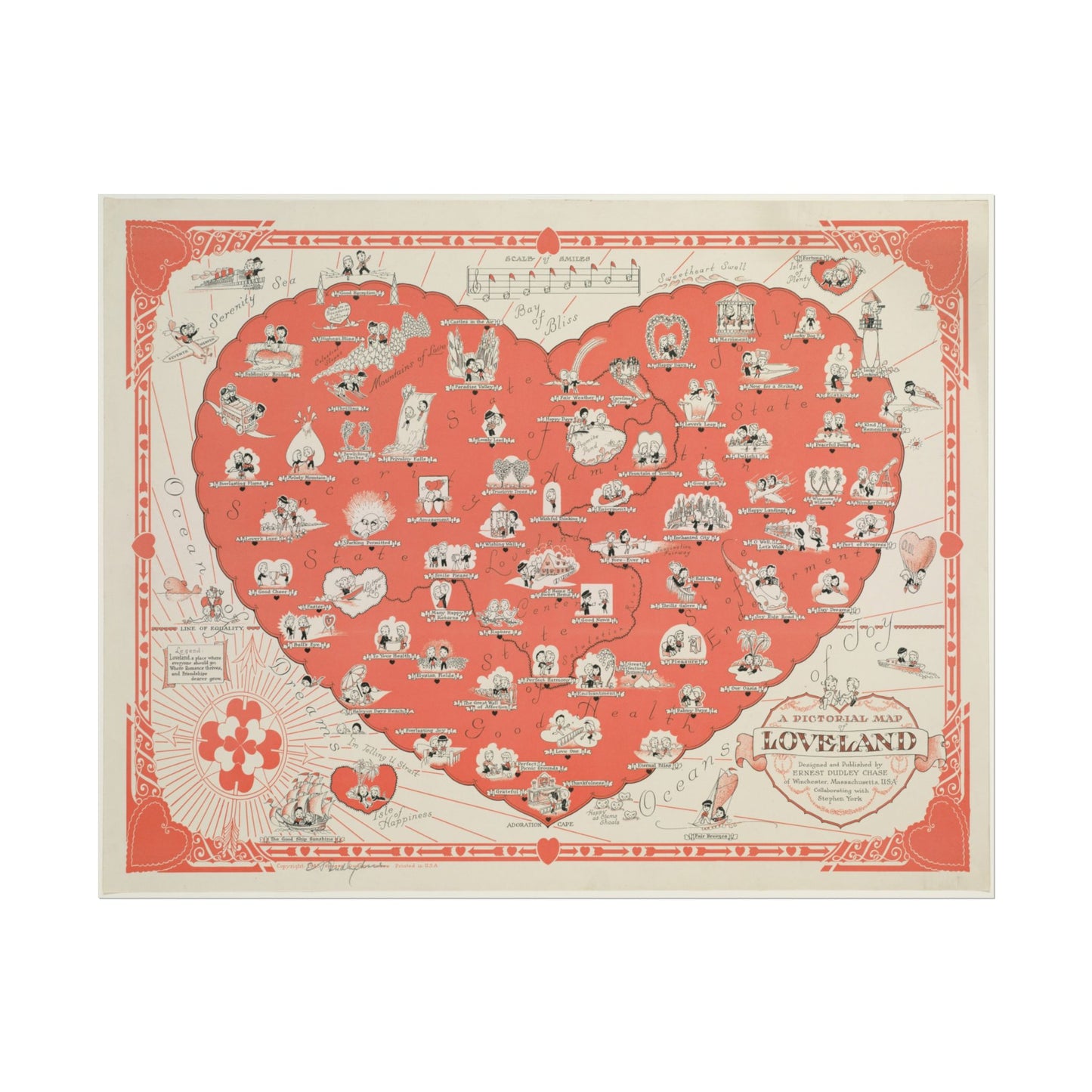 Pictorial Map of Loveland