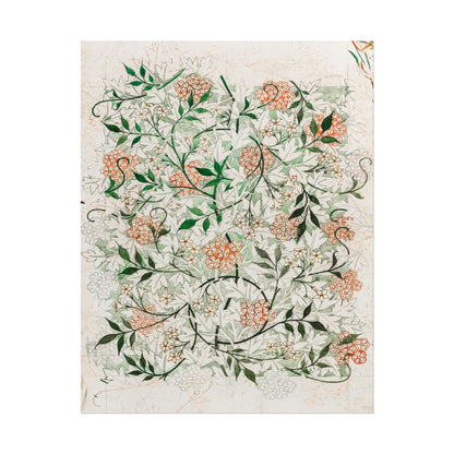 Jasmine Illustration poster by  William Morris  - 11x14 inch print