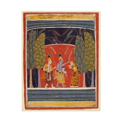 Krishna Making Kubja Beautiful