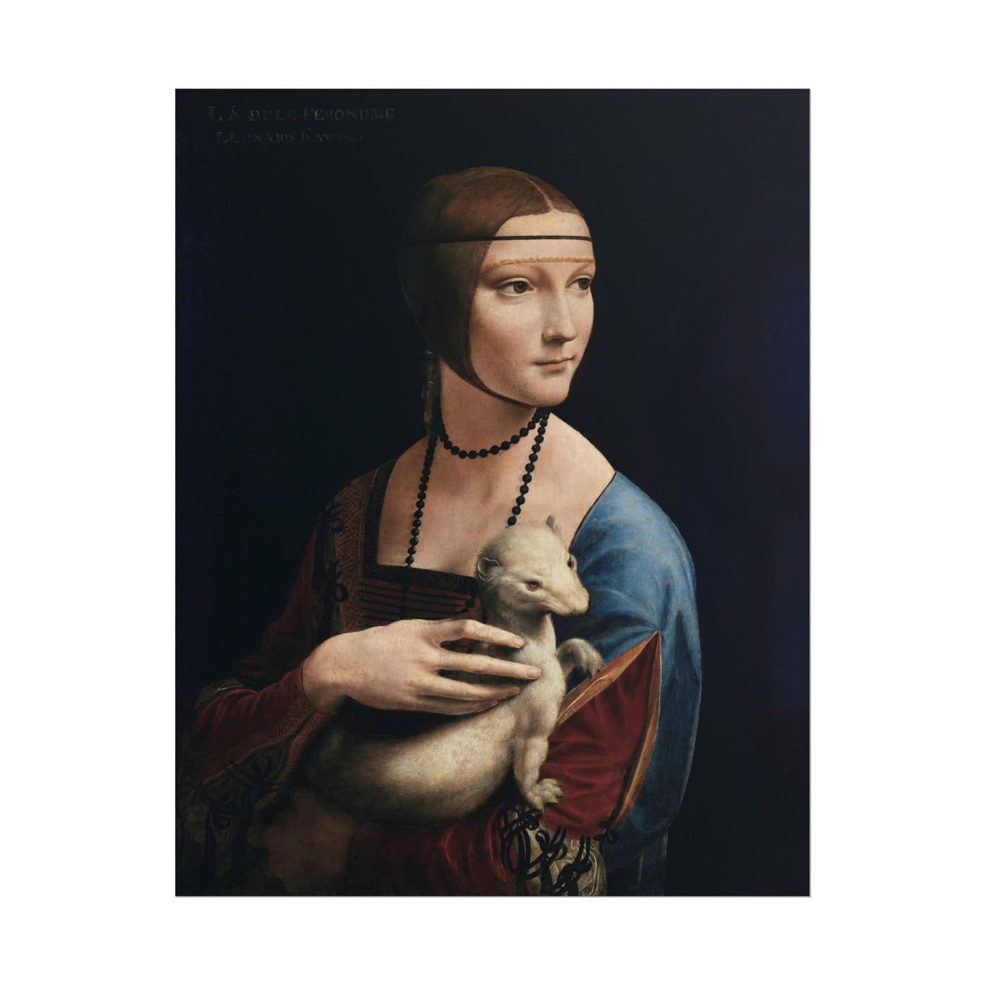 Lady with an Ermine 11″×14″