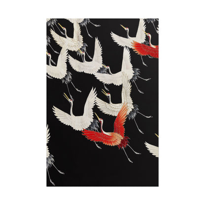 Furisode with a Myriad of Flying Crane