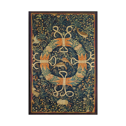 Wreath on a Ground of Flowers