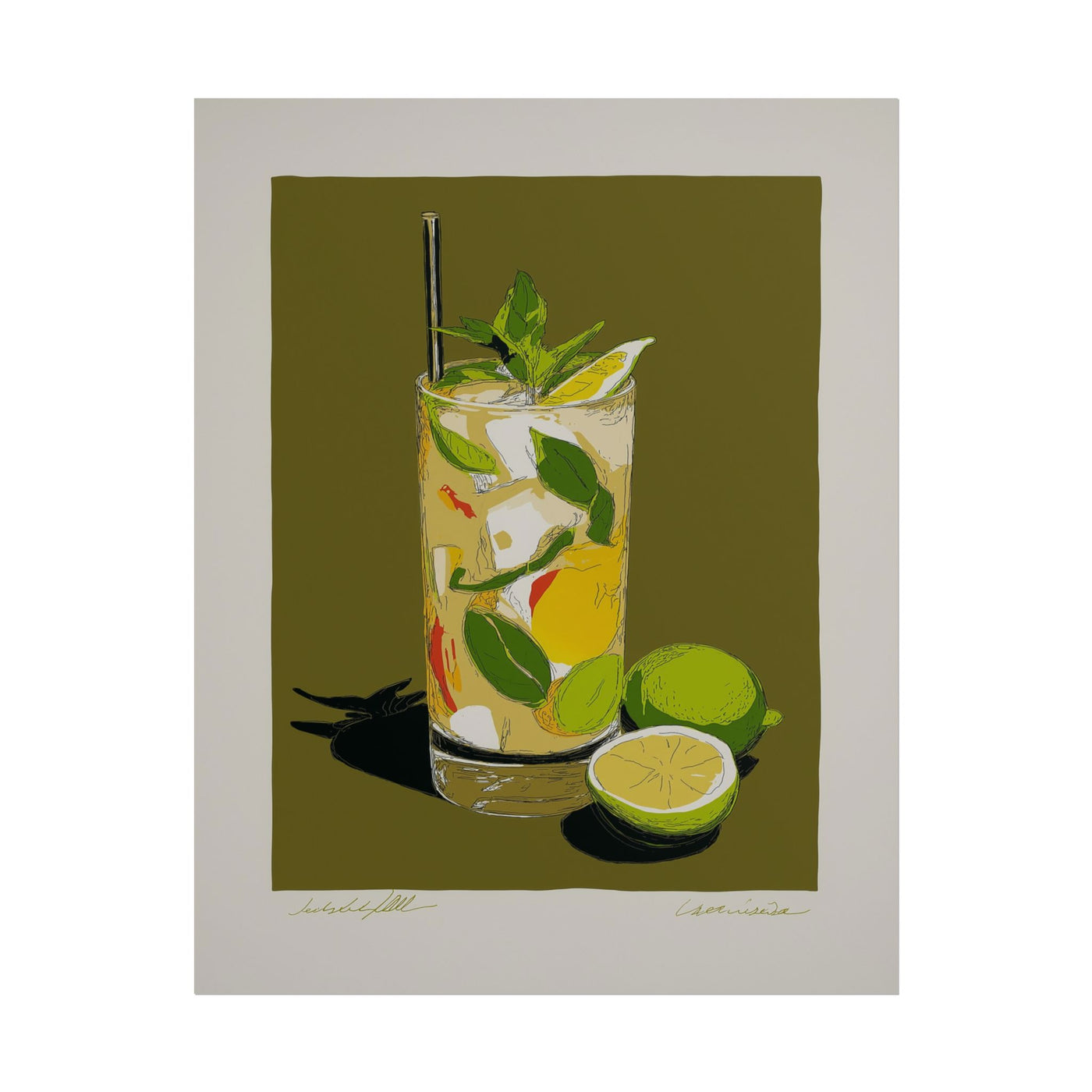 Mojito Minimalist 11×14