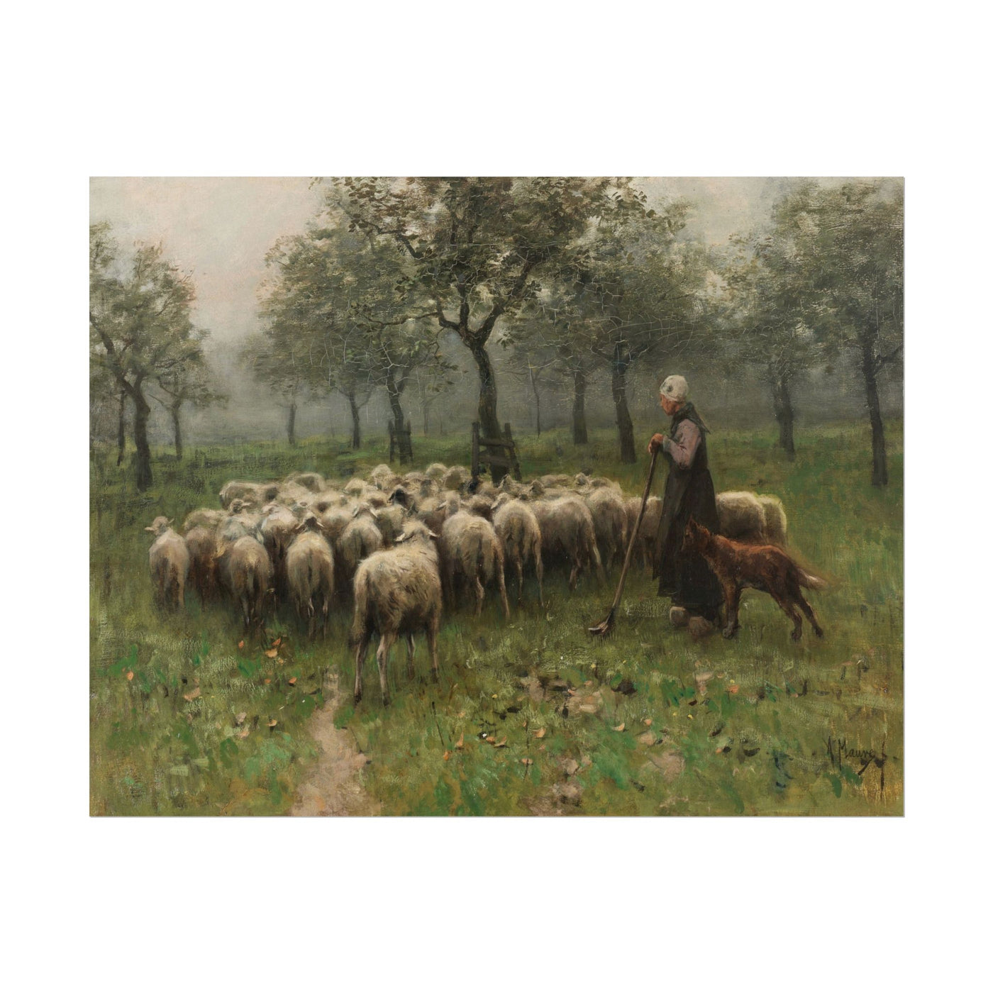 Shepherdess 14″×11″