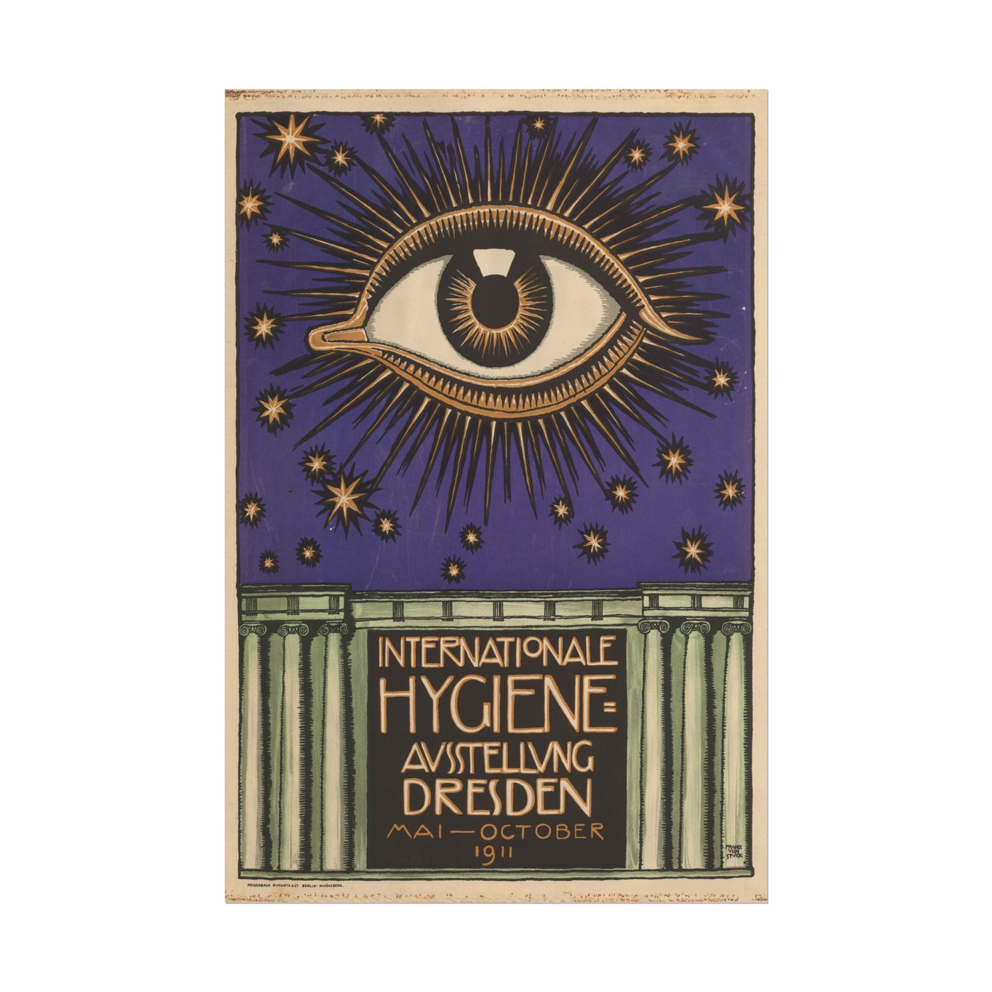 International Hygiene Exhibition Poster 12×18