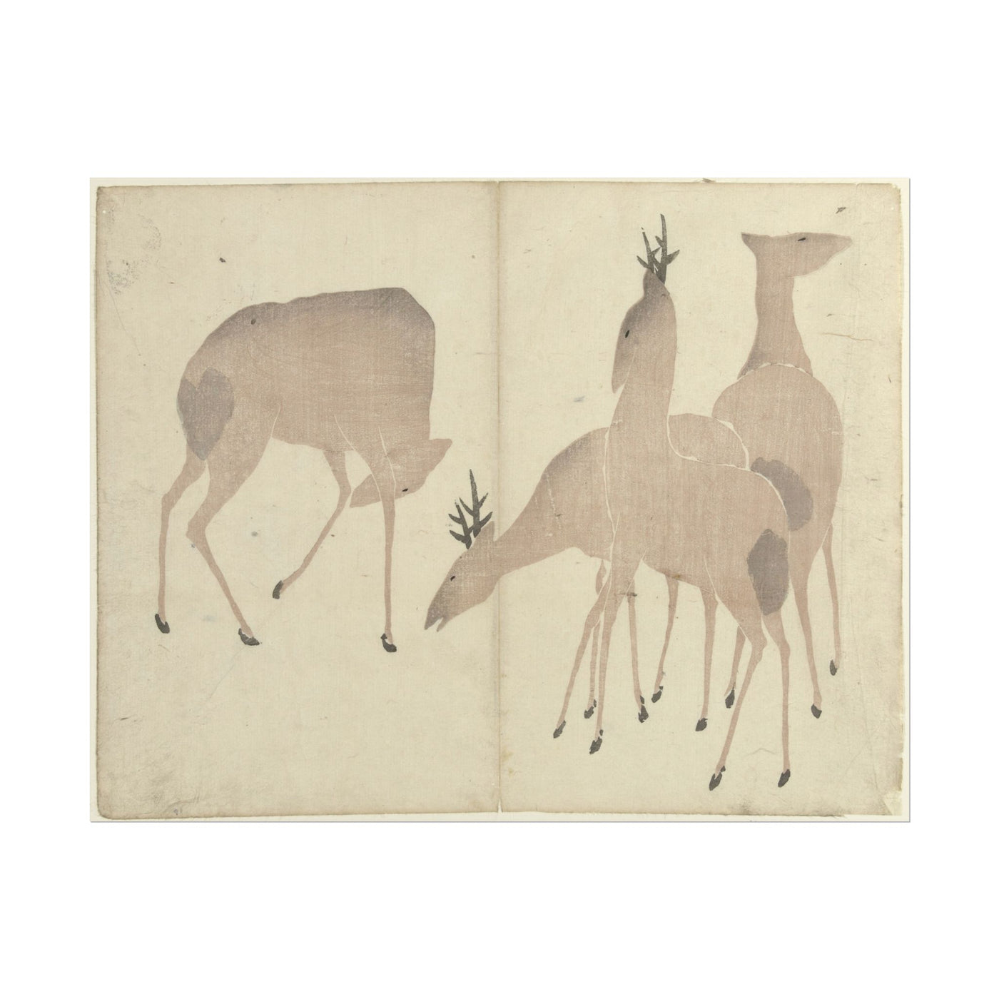 Four Deer 14″×11″