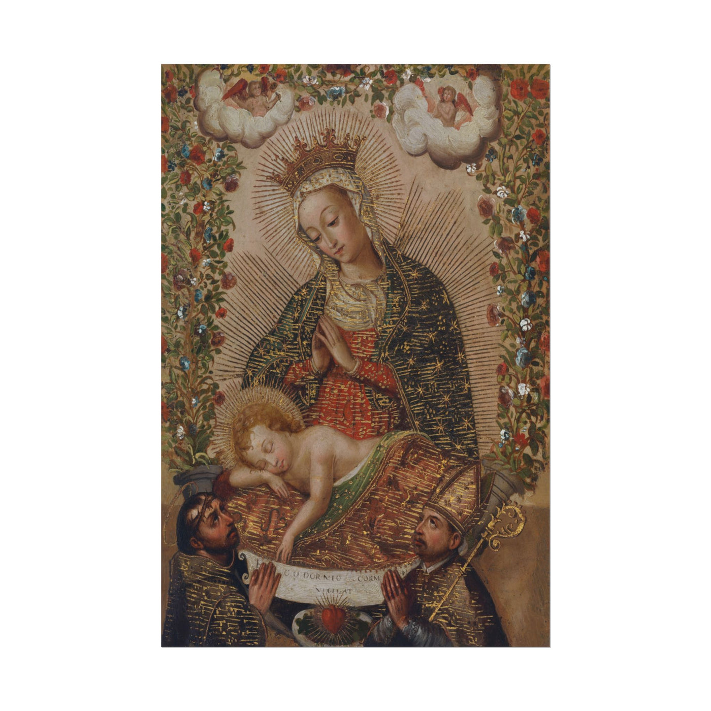Madonna and Child 12″×18″