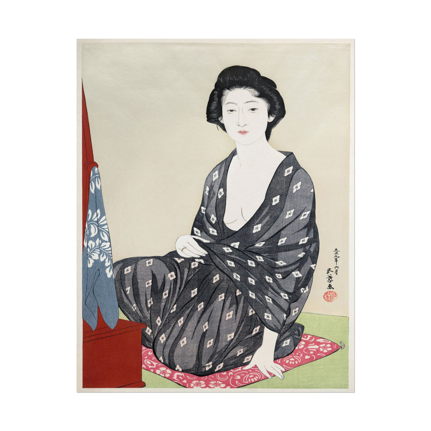 Woman in Summer Clothing 11″×14″