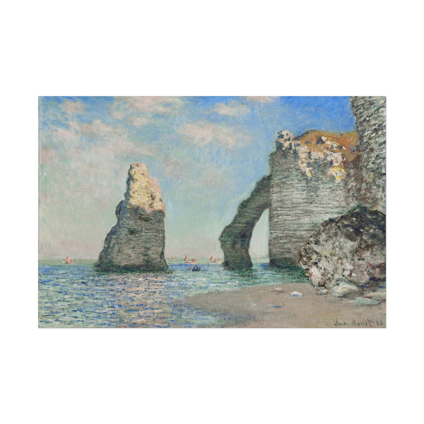 The Cliffs at Étretat 18″×12″