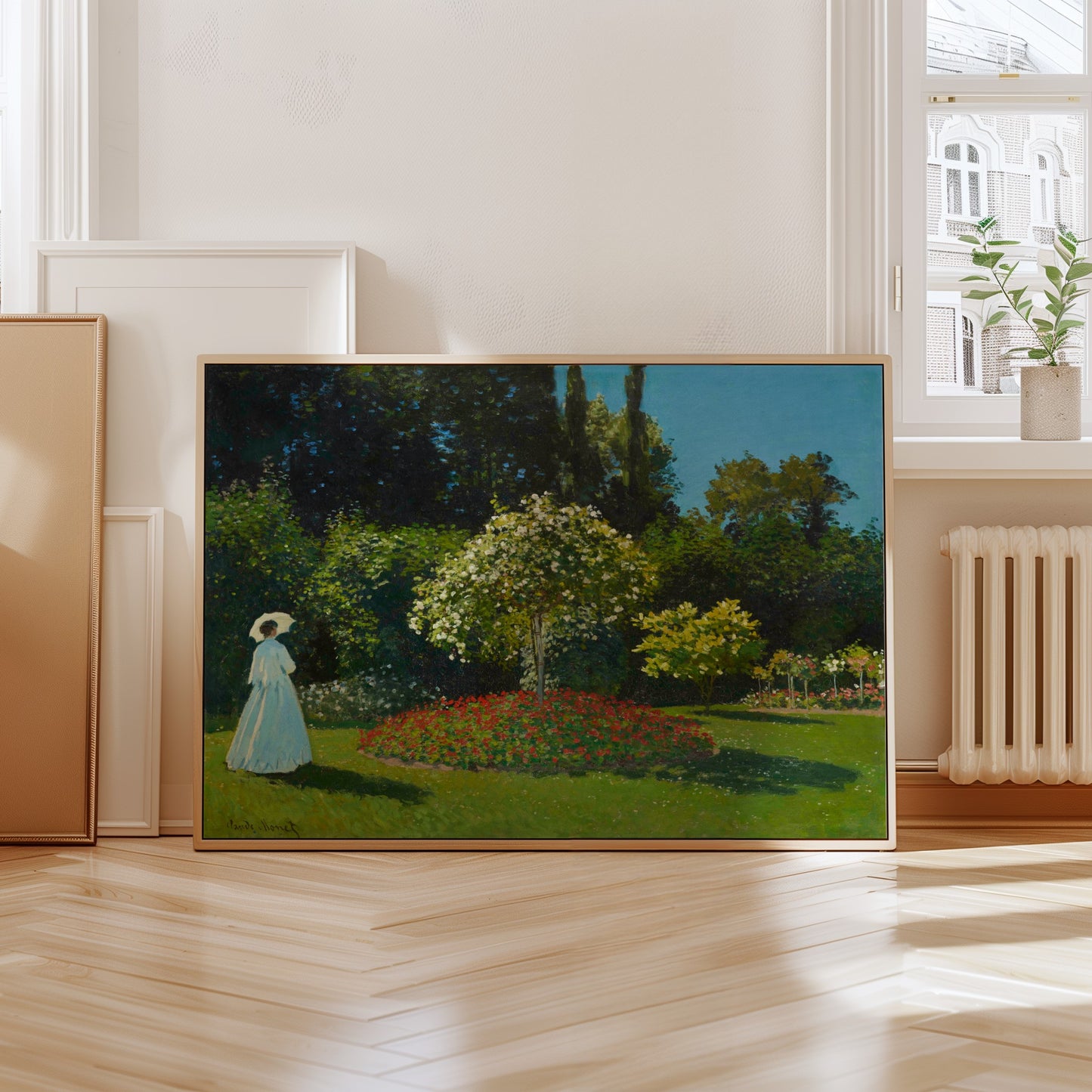 Lady in the Garden