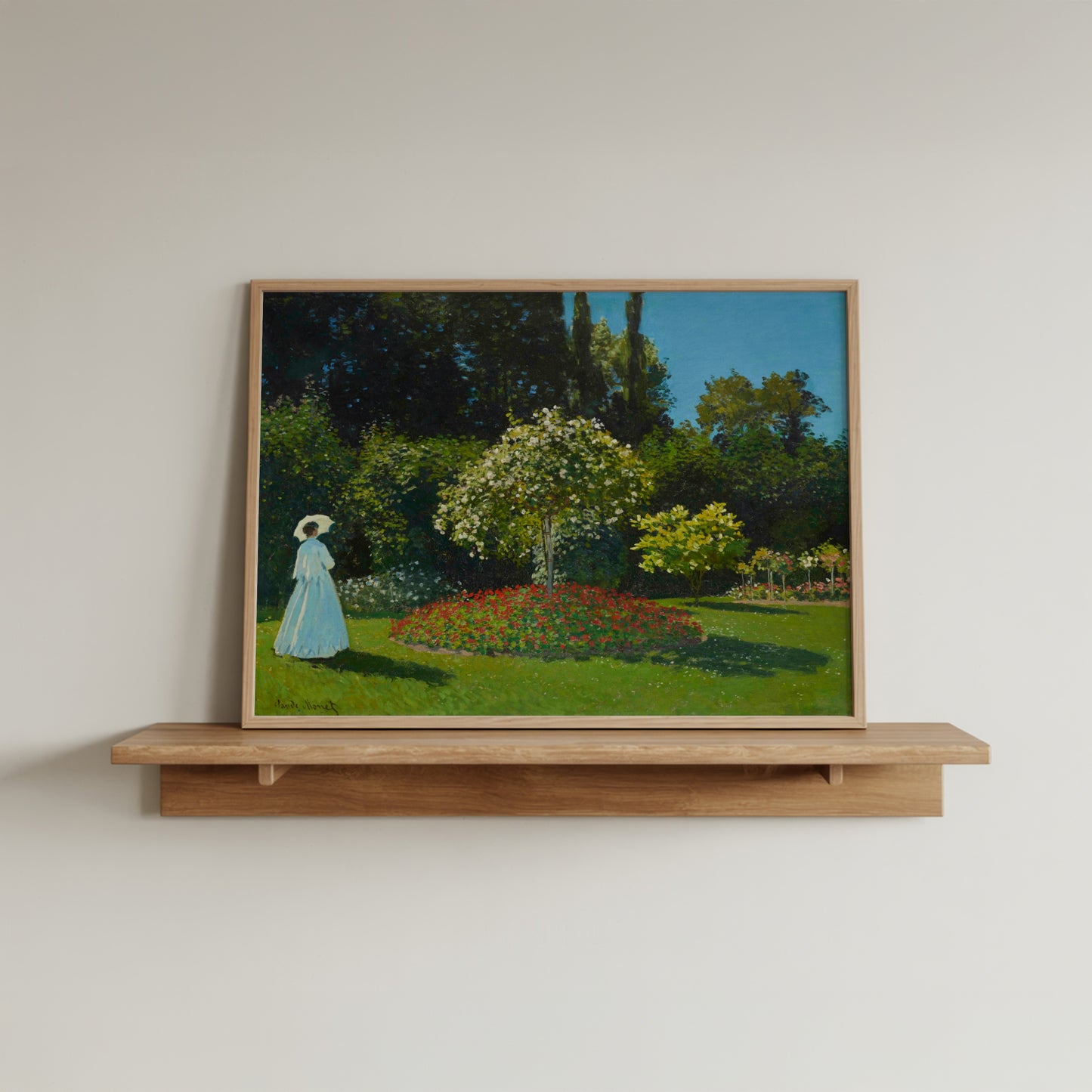 Lady in the Garden