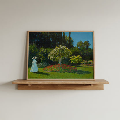 Lady in the Garden