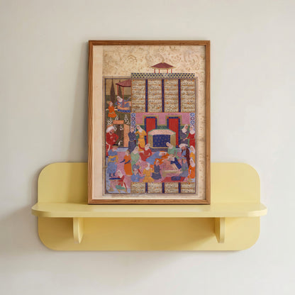 The Birth of Rustam from the Shahnama