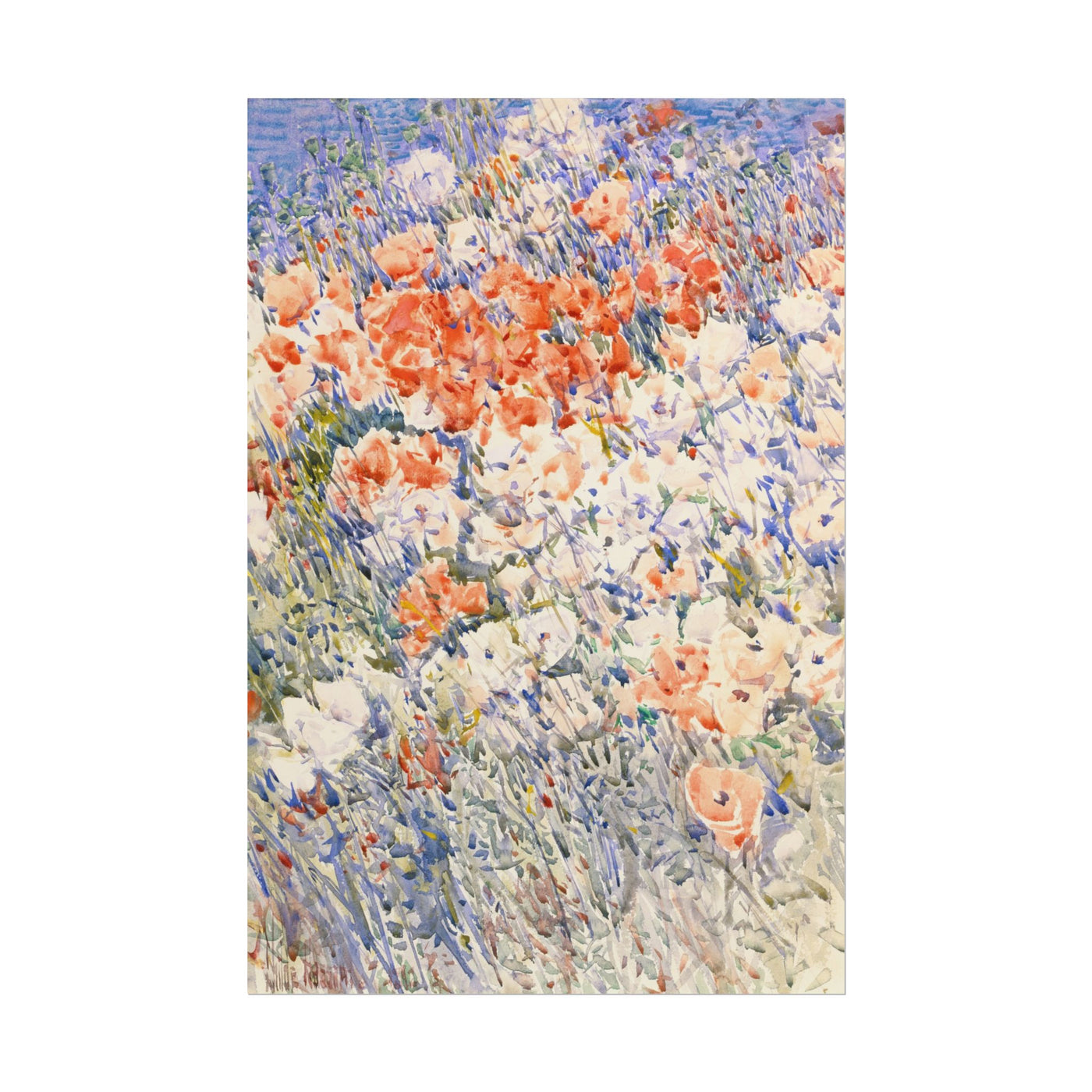 The Island Garden 12″×18″