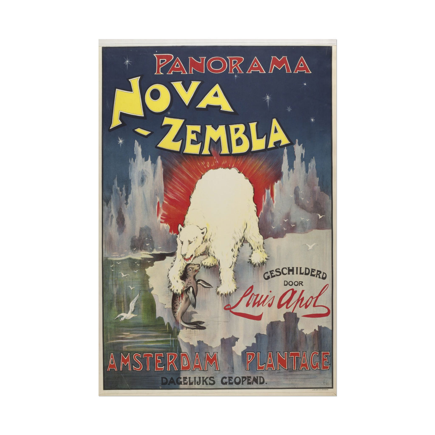 Panorama Nova Zembla 12″×18″