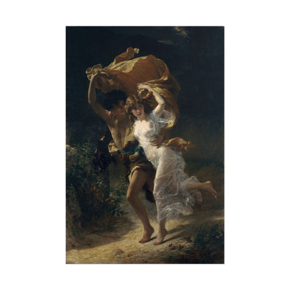 The Storm poster by Pierre Auguste Cot  - 12x18 inch print