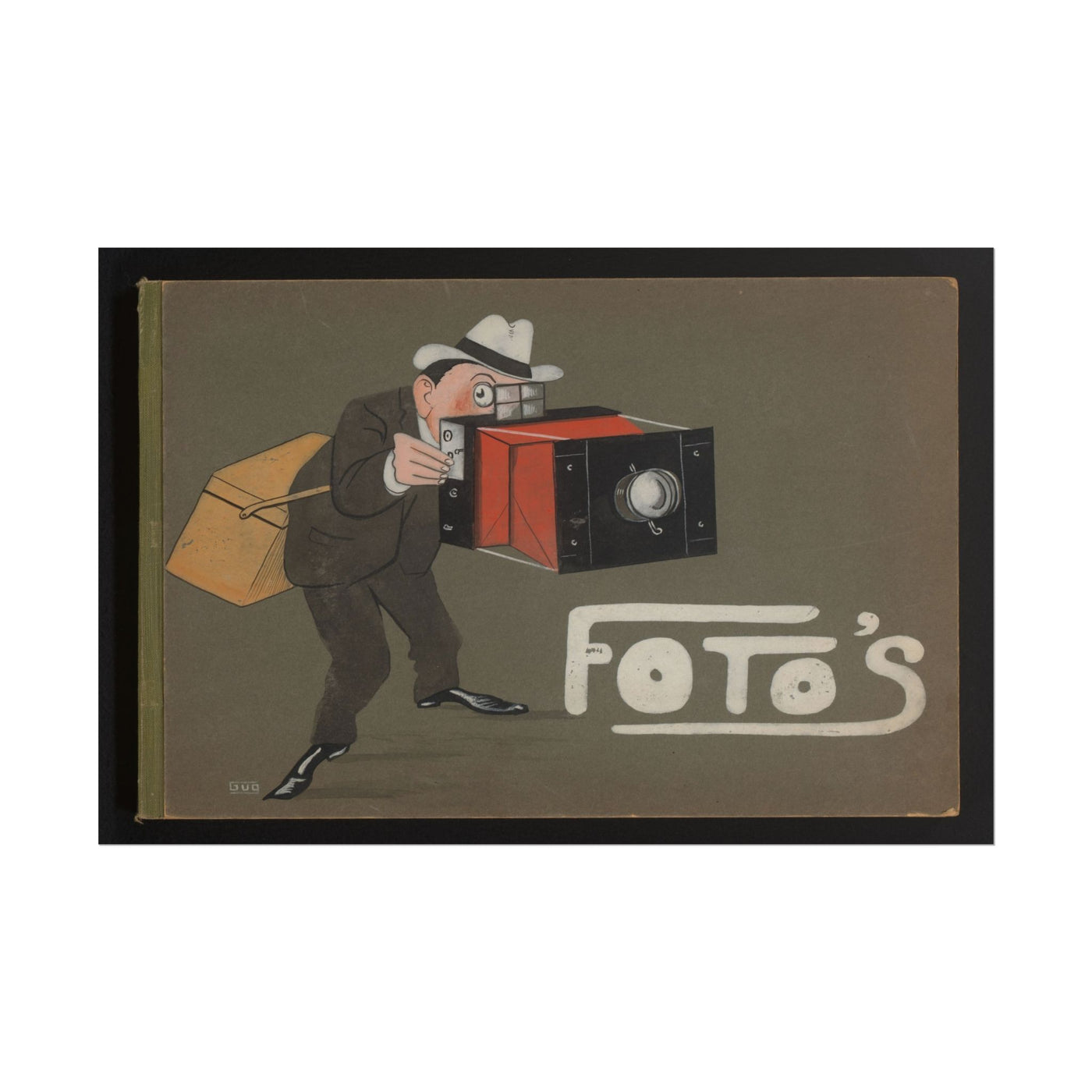 Vintage Camera Art Print 18″×12″