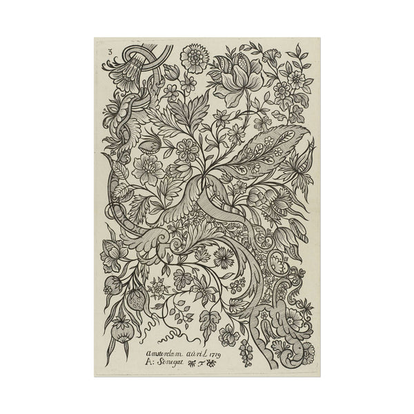 Textile Art poster by Alexander Senegat - 12x18 inch print