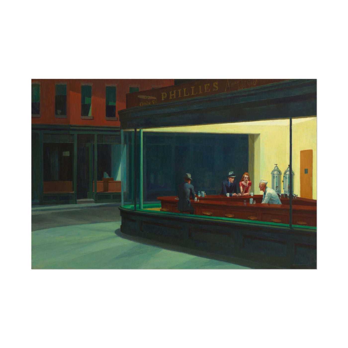 Nighthawks 18″×12″