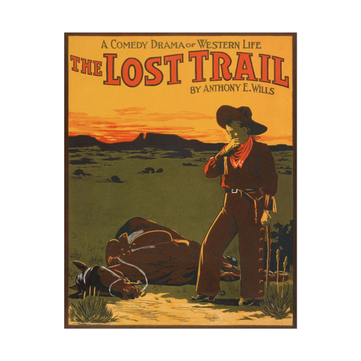 The Lost Trail 11″×14″