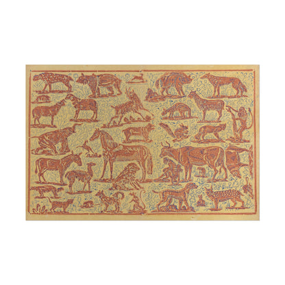 Animal Pattern Book Cover Art