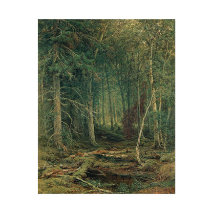 Forest Wilderness poster by Ivan Shishkin  - 11x14 inch print