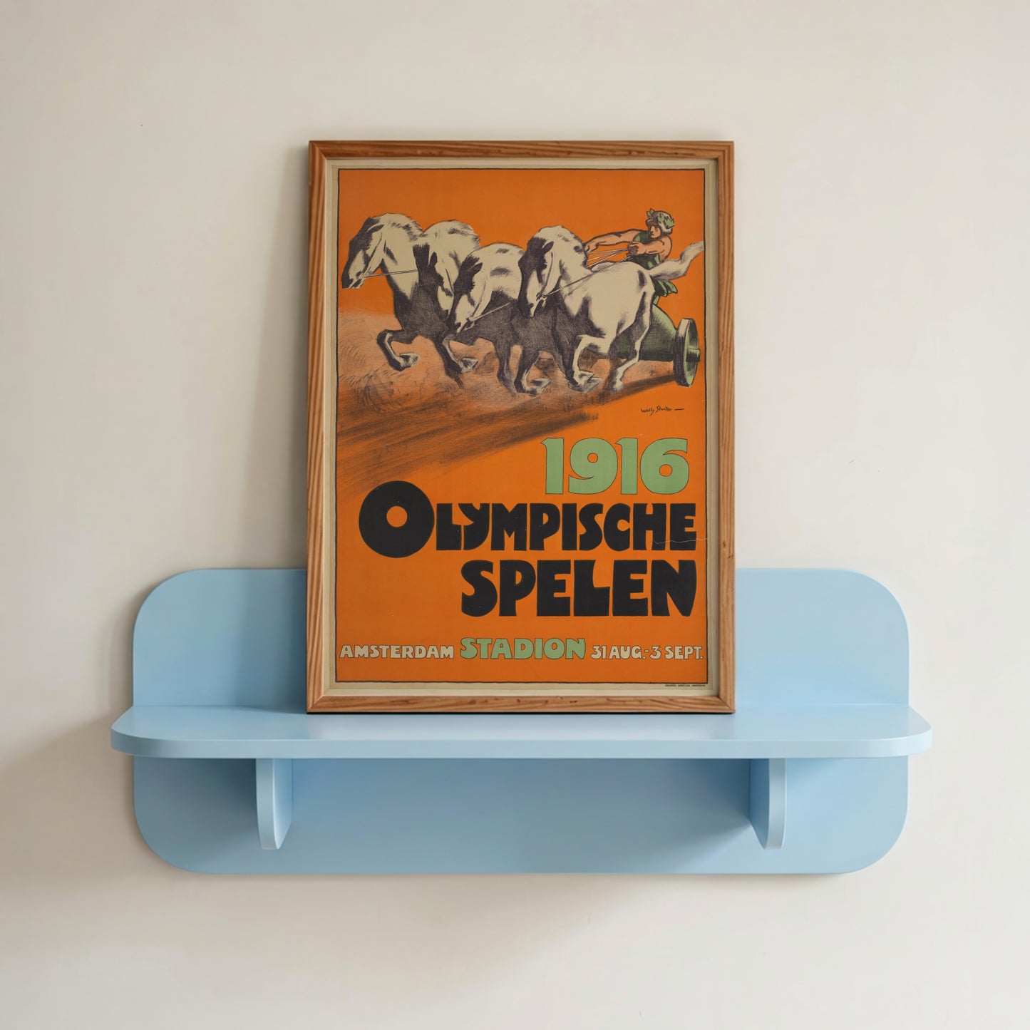 1916 Olympics Poster