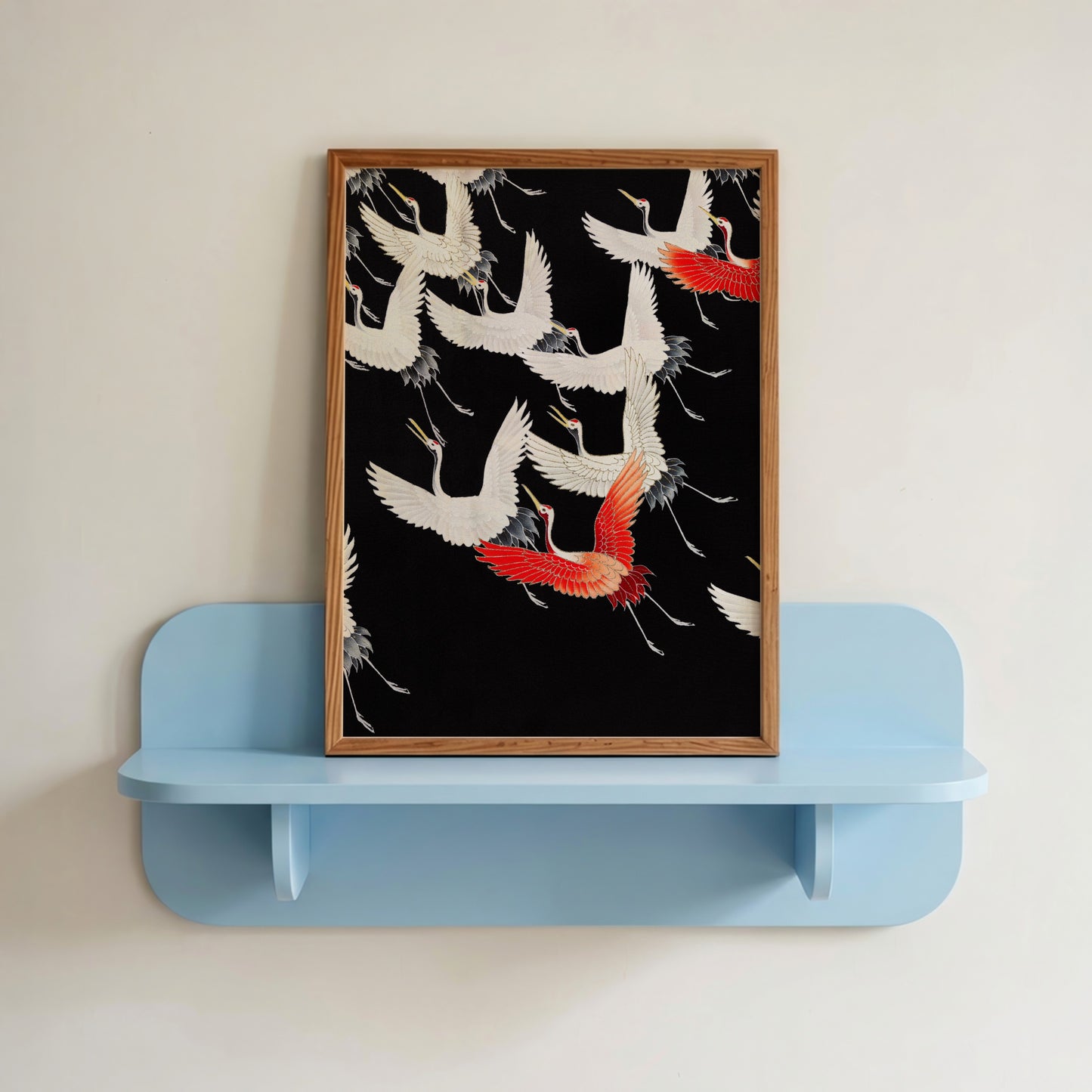 Furisode with a Myriad of Flying Crane
